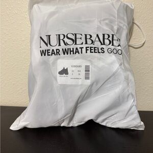 NurseBabes Sneakers - Women Size 8 - Black - New